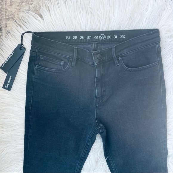 EARNEST SEWN Jeans x Avec les filles high waist kick crop black - Picture 9 of 9
